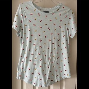NWOT Chili Peppers Top